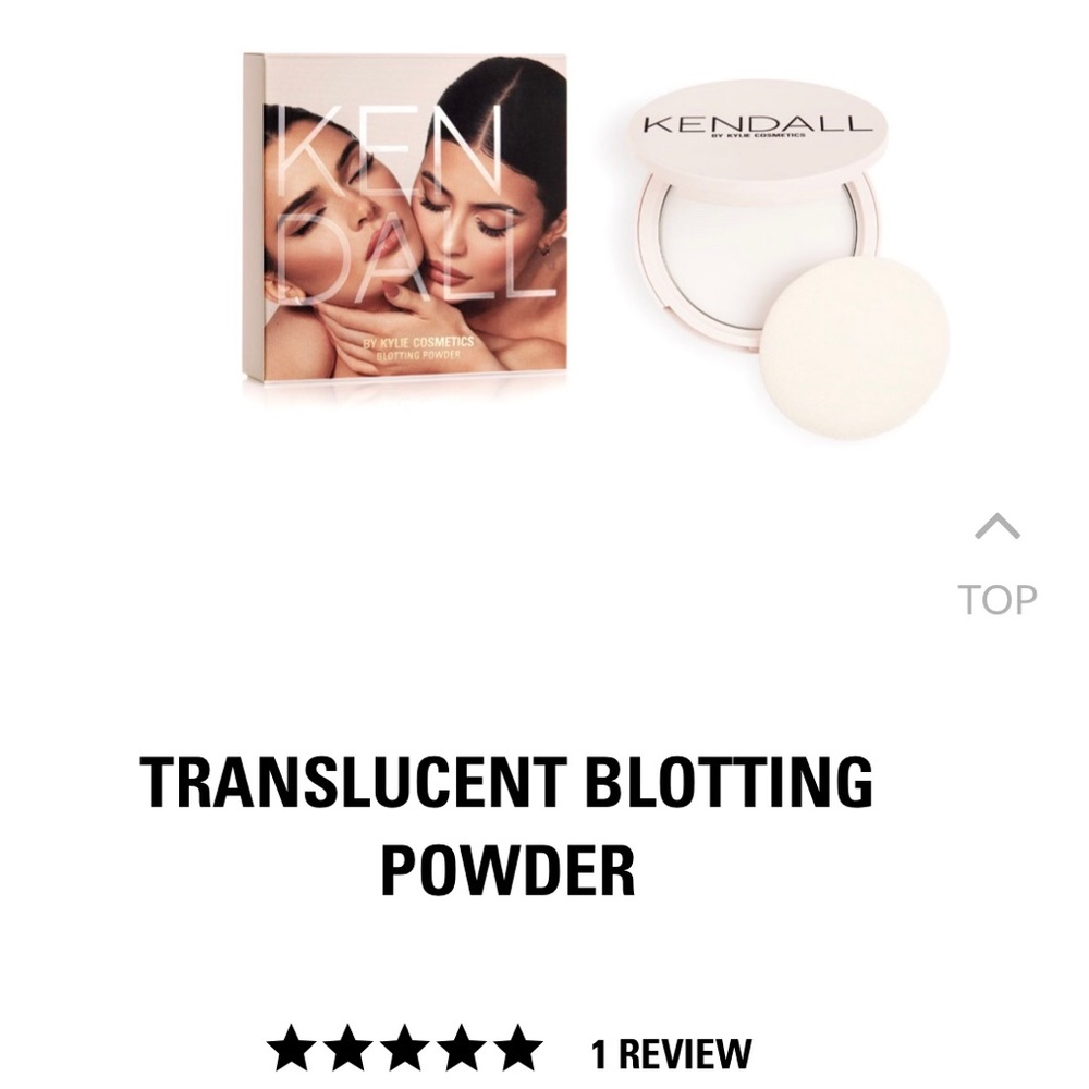 Kendall by Kylie Cosmetics Blotting Powder